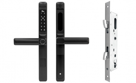 ЭЛЕКТРОННЫЙ УЗКОПРОФЕЛЬНЫЙ ЗАМОК Gimmel F23 TTLock DM 35, R ДЛЯ РАЗДВИЖНЫХ ДВЕРЕЙ